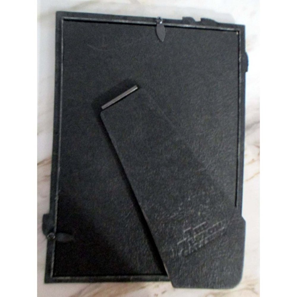 NWOT WESTON GALLERY PICTURE PHOTO FRAME  5x7 HEAVY METAL - Picture 3 of 3